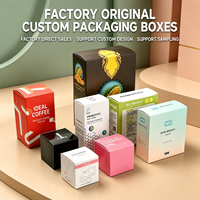 Boîte cadeau en carton rigide pour appareil de beauté, avec logo personnalisé en feuille d'or, pour l'emballage de kits de soins de la peau, vente en gros
