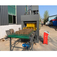 Machine à Briques en Argile Entièrement Automatique SHIYUE LY4-10, Machine de Fabrication de Briques en Terre Compressée Hydraulique pour Sols Rouges