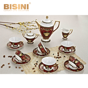 Té <span class=keywords><strong>de</strong></span> la tarde inglés taza <span class=keywords><strong>de</strong></span> café y flores <span class=keywords><strong>de</strong></span> alta calidad 15pcs clásico cerámica juego <span class=keywords><strong>de</strong></span> té <span class=keywords><strong>de</strong></span> café <span class=keywords><strong>de</strong></span> <span class=keywords><strong>porcelana</strong></span> con 24K <span class=keywords><strong>de</strong></span> oro - Product Image 6