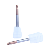 Fraise à rayonner en carbure monobloc, fraise CNC personnalisée en alliage dur, 4 dents, revêtement TiAlN, outil d'usinage des métaux