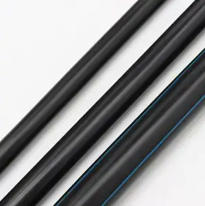 プラスチックパイプHDPE PE100 PIPE pe 100 hdpeパイプPN1.6 1.25 0.8 0.6水および灌漑システム用