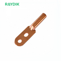 Câble de Compression à sertir, Double trou, 35mm 50mm 70mm 95mm 120mm 150mm 185mm 240mm 300mm 400mm 500mm, 5 pièces