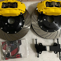Kit d'étriers de frein à quatre pistons compatible avec BMW X1 X2 X3 Audi A4L A5 TT S3 Mercedes C200 C260 A200 E200 GLC GLA – Amélioration et modernisation