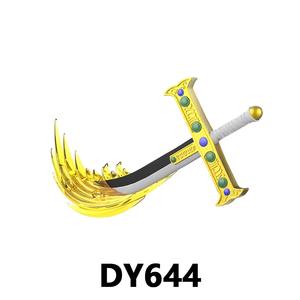 Jouet de dessin animé populaire, Bartholemew Kuma Shanks Luffy Edward, mini blocs de construction pour enfants, plastique, échelle 1:8, DY638-DY682 - Product Image 4