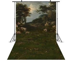 Fondo de Fotografía de Vinilo, Fondo de Pintura al Óleo Vintage, Color Personalizado, Impresión Digital HD, <span class=keywords><strong>para</strong></span> Adultos, Niños, Cumpleaños, Bodas - Product Image 2