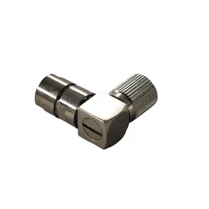 Flex-3 Cable electrical waterproof Male Right Angle Clamp 1.6/5.6 L9 plug RF coaxial Connector terminals