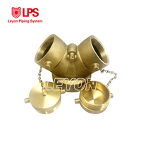 Sambungan Pemadam Kebakaran Leyon FM UL dengan Pelat Rantai FDC 4*2.5*2.5 Pipa Pemadam Kebakaran Sistem Pemadam Kebakaran