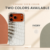 Étui de téléphone portable personnalisé à motif crocodile de l'Himalaya, dissipation de chaleur, adapté à l'iPhone, étui de téléphone portable semi-enveloppant