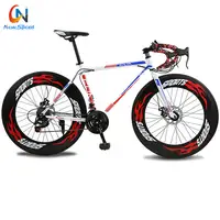 OEM 21 गति चीन सड़क बाइक साइकिल/थोक सस्ते 700c दौड़ बाइक/उच्च गुणवत्ता के साथ खेल roadbike चक्र कार्बन फ्रेम के लिए पुरुषों