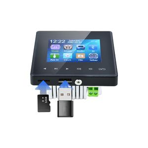 Système d'amplification murale audio professionnel <span class=keywords><strong>HiFi</strong></span> pour maison intelligente PW425G, 4x25W, écran HD 2,8 pouces, touche tactile <span class=keywords><strong>TV</strong></span> - Product Image 1