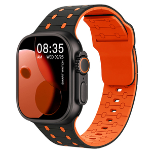 <span class=keywords><strong>Correa</strong></span> de Silicona para <span class=keywords><strong>Apple</strong></span> <span class=keywords><strong>Watch</strong></span>, Pulsera de 45mm, 41mm, 44mm, 49mm, 40mm, 38, 42mm, 46mm, Serie 1110, 9, 8, <span class=keywords><strong>7</strong></span>, 6, 5, 3 - Product Image 1