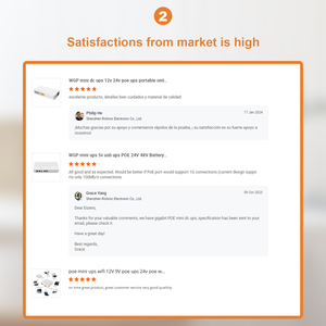 WGP Multi-salida <span class=keywords><strong>UPS</strong></span> USB 5V DC 9V 12V Salida POE <span class=keywords><strong>48V</strong></span> Mini <span class=keywords><strong>Ups</strong></span> para enrutador Wifi Módem ONU - Product Image 5