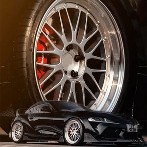 OEM LM Style 2-delige gesmede multi-spaaks vintage velgen 5x120 5x114.3 18 19 20 inch chromen velgen voor BMW M2 M3 M4 M5 Honda Audi - Product Image 4