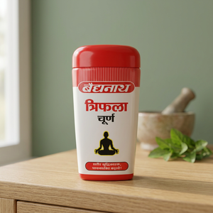 Polvo Orgánico de Triphala Churna Baidyanath 500 g, Suplemento Herbal con Beneficios Antioxidantes, 24 Meses de Duración, para Niños y Mujeres - Product Image 3