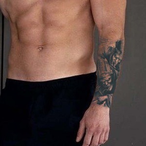 Adhesivo de Tatuaje Herbal HY de Larga Duración a Prueba de Agua Temporal de Flores <span class=keywords><strong>para</strong></span> <span class=keywords><strong>Brazo</strong></span> Cuerpo Pierna Hombres Atractivos Adhesivo de Tatuaje Semi-Permanente - Product Image 2