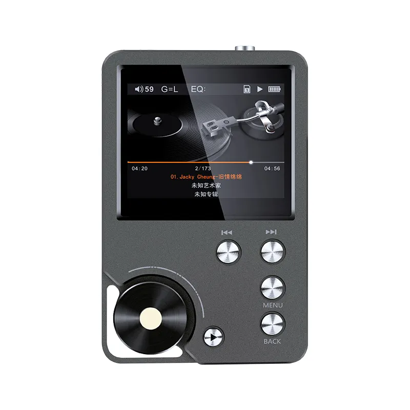 SHMCI professional 최대 지원 128G TF 카드 DSD256 무손실 hifi MP3 플레이어