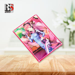 Fournitures d'usine bon marché, pochettes de <span class=keywords><strong>carte</strong></span> <span class=keywords><strong>Yugioh</strong></span> personnalisées exquises, cadeau de couleur imprimé, <span class=keywords><strong>carte</strong></span> rigide - Product Image 2