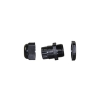 Types de presse-étoupe en nylon M12 M75 Pg7 étanches 25 mm dôme IP68 Pg29 à filetage long approuvés blanc norme IEC
