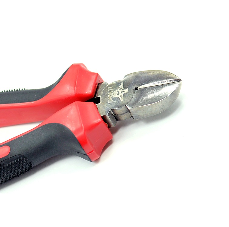 Tool Suppliers multifunctional pearl nickel plated labor saving diagonal cutting  plier with spring with Attractive Price