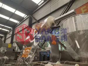 YB-150K otomatis bubuk cuci mesin pembungkus cangkir pengukuran butiran mengisi mesin penyegel harga rendah
