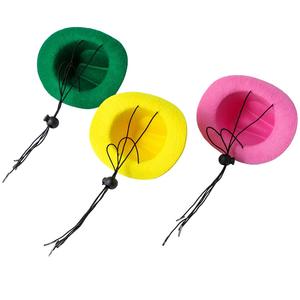 Chapeau de cowboy <span class=keywords><strong>pour</strong></span> animaux de compagnie, accessoires de costume, costumes d'Halloween <span class=keywords><strong>pour</strong></span> petits chiens, chapeau de cowboy <span class=keywords><strong>pour</strong></span> fête de <span class=keywords><strong>chien</strong></span>, accessoires de cosplay western - Product Image 3