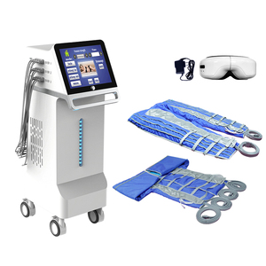 3 IN 1 Pressotherapy <b>Machine</b> Vertical Infrared Heat Air Compression Lymph Drainage Suit Eye <b>Massage</b> Device Salon 110W - Product Image 1