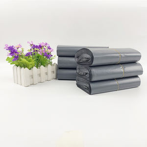 100 MOQ Пользовательский логотип экологически чистые черные поли пластиковые курьерские почтовые сумки водонепроницаемые - Product Image 5