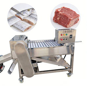 Máquina Cortadora de Pescado (Bacalao, Saury del Pacífico, Salmón, Pez Cola de Cabra, Caballa <span class=keywords><strong>Española</strong></span>, <span class=keywords><strong>Sardina</strong></span>) y Carne de Res - Product Image 3