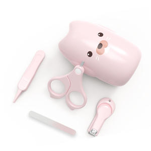 Vente chaude nouveau produit 4 pièces/ensemble sécurité bébés accessoires nouveau-né bébé produits coupe-ongles bébé soins nouveau-né Kits de toilettage - Product Image 4