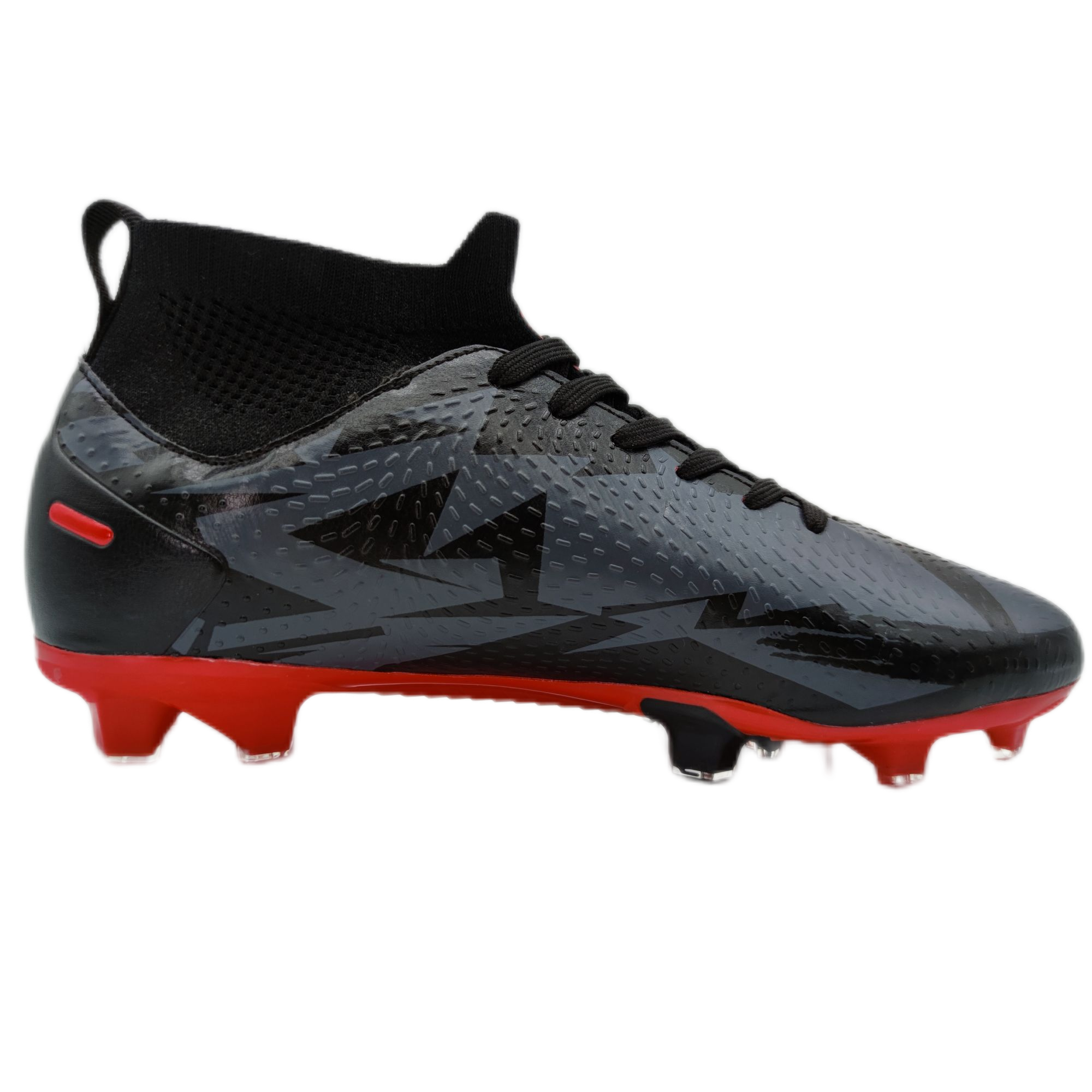 Обувь с высоким берцем fly плетение поддержка лодыжки дышащих и приятных на заказ chuteiras- futebol футбол обуви для мужчин