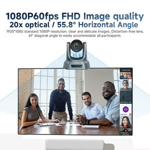 3 Pcs NV20A 20X Zoom optique AI Suivi automatique Caméra de conférence PTZ USB HDMI SDI LAN POE Support + KB300PRO Joystick Controller - Product Image 3