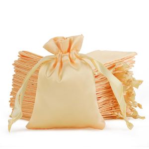 Bolsas de Regalo de Satén de Algodón Morado con Cordón para Niños, Aula, Boda, Cumpleaños, Baby Shower, Pascua, Joyería, Recuerdos de Fiesta - Product Image 2