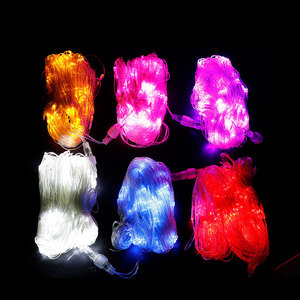 Lumière <span class=keywords><strong>de</strong></span> <span class=keywords><strong>filet</strong></span> <span class=keywords><strong>de</strong></span> pêche 24V, 8 modes, étanche, à brancher, pour la décoration <span class=keywords><strong>de</strong></span> jardin, d'arbres et <span class=keywords><strong>de</strong></span> buissons - Product Image 4