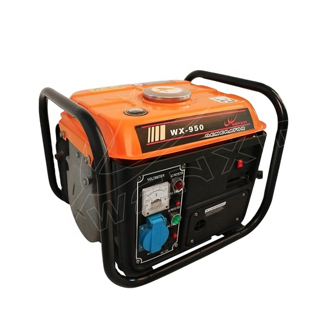 WX-950B OEM Electric Small Portable Gasoline Generator Mini Portable Petrol Generator Outdoor Agricultural Emergency Generator