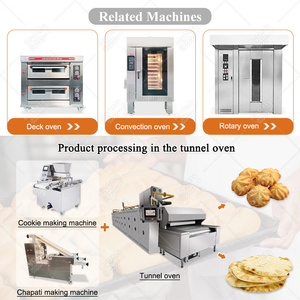 <span class=keywords><strong>Four</strong></span> tunnel industriel à gaz pour la <span class=keywords><strong>cuisson</strong></span> continue <span class=keywords><strong>de</strong></span> tortillas, pains pita et hamburgers, à vendre - Product Image 5