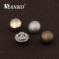 Boutons en alliage de zinc plaqué luxe SANKO pour la couture de manteaux, de blazers et de vêtements - Prix de gros d'usine