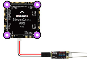 Contrôleur de vol CrossRace Pro de sortie 12CH Module <span class=keywords><strong>OSB</strong></span> intégré compatible APM Betaflight pour UAV Drone Multicopter à voilure fixe - Product Image 2
