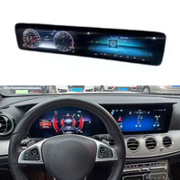 Modification et mise à niveau de la voiture 2018, écran central intégré au tableau de bord, système multimédia Android pour Benz Classe E W213 E200