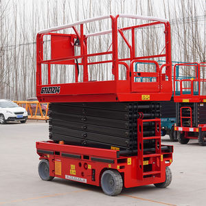 6m 12m 20m Customization Aerial Work <strong>Electric</strong> Mobile Scissor Lift Self Propelled Scissor Lift Platform - Product Image 4