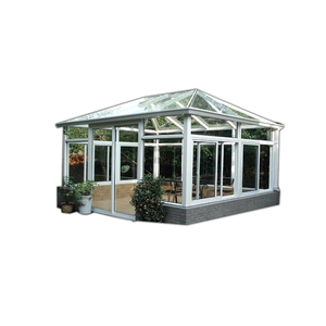 Aislante de aluminio de vidrio doble hermosa portátil sol diseño/jardín de invierno/habitación de vidrio hecho en china - Product Image 1