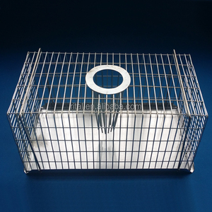 <span class=keywords><strong>Cage</strong></span> de piège à souris en fil d'acier de fer noir de haute qualité - Product Image 4