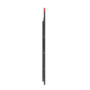 Mini Slimstep Ladder <b>Shelves</b> Mix of Steel and Aluminum with High Rail - Product Image 2