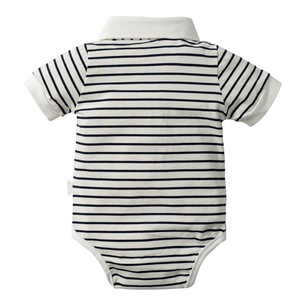 <span class=keywords><strong>Abbigliamento</strong></span> Estivo all'Ingrosso per Bambini, T-Shirt a Maniche Corte per Neonati, Set di <span class=keywords><strong>Abbigliamento</strong></span> Formale per Ragazzi, Tutina Primaverile per Neonati con Logo Personalizzato - Product Image 5