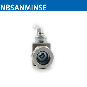 Vanne à boisseau sphérique hydraulique NBSANMINSE KBV-12A-12B 500 bars en acier au carbone pour systèmes d'huile - Product Image 3