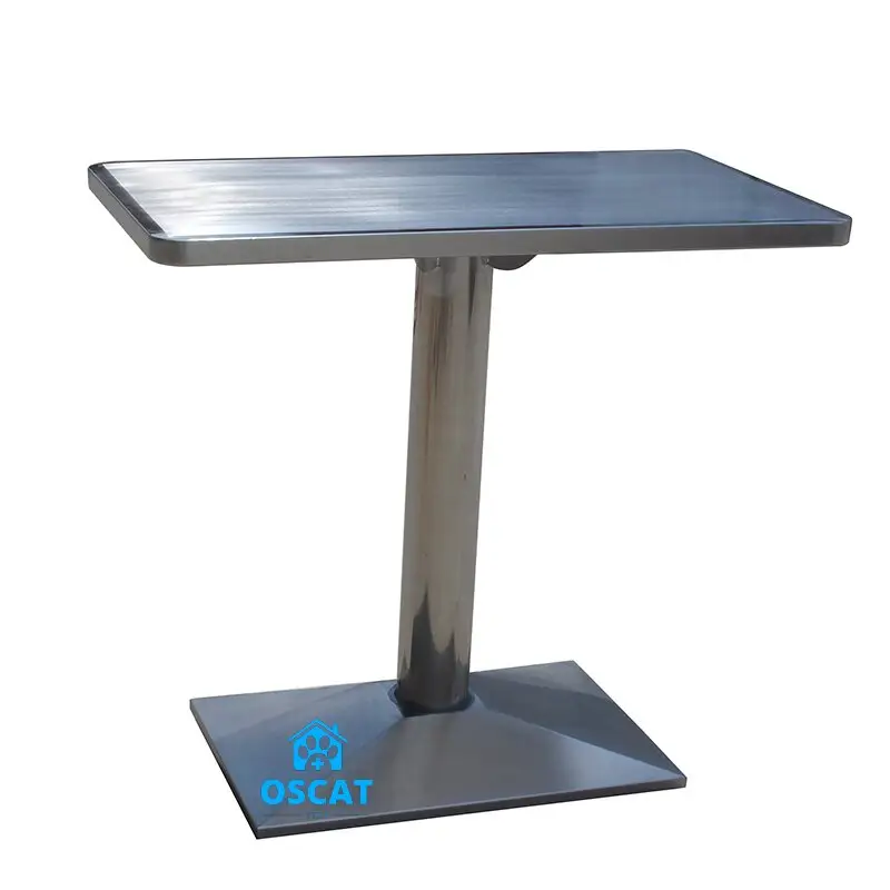 OSCAT EURPET מקצועי נירוסטה ציוד וטרינרי שולחן ניתוח וטרינרי שולחן וטרינרי בשימוש
