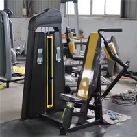Machine de musculation professionnelle à charge par poulie pour exercices pectoraux, haute qualité et prix compétitif