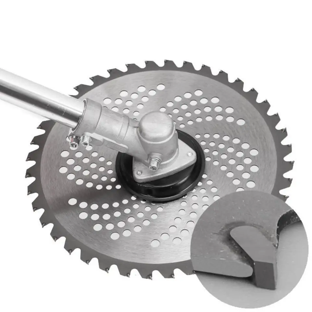 Durable Brush Cutter Attachement Grass Trimmer Blade Metal Blade for Lawn Mower Garden Trimmer Head
