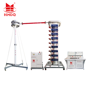 900kV/90kJ sistema di prova ad alta tensione AC che alleggerisce il generatore di tensione di impulso dell'onda - Product Image 1