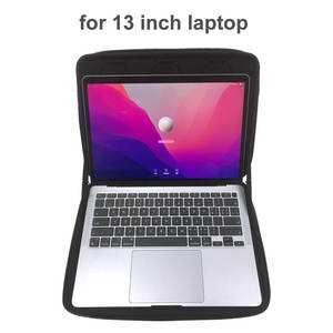 Bolsa de ordenador portátil de negocios de cuero EVA PU con logotipo personalizado, funda de transporte ligera y portátil de estilo sencillo para portátil - Product Image 3