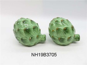 Tetera de alcachofa 3D de cerámica personalizada, juego de <span class=keywords><strong>café</strong></span> y té personalizado con tetera de agua única - Product Image 4